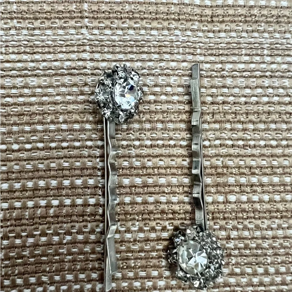 Elegant Silver Hair Pins